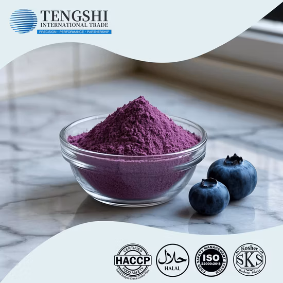 중국산 프리미엄 블루베리 주스 파우더