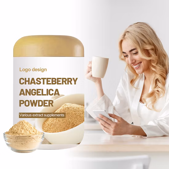 항산화제 안젤리카 파우더, 체이스트베리 허브 치료제, 여성을 위한